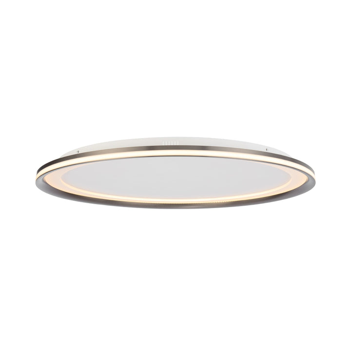Telbix Fulcrum Large Warm White LED Oyster | Grey