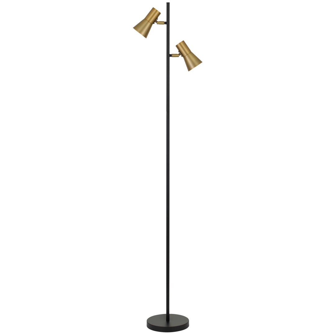 Telbix Verik Floor Lamp | Brass