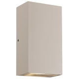 Nordlux Rold Flat Up/Down Outdoor LED Wall Light | Sand