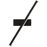 Telbix Foley Small Tricolour LED Vanity Light | Black