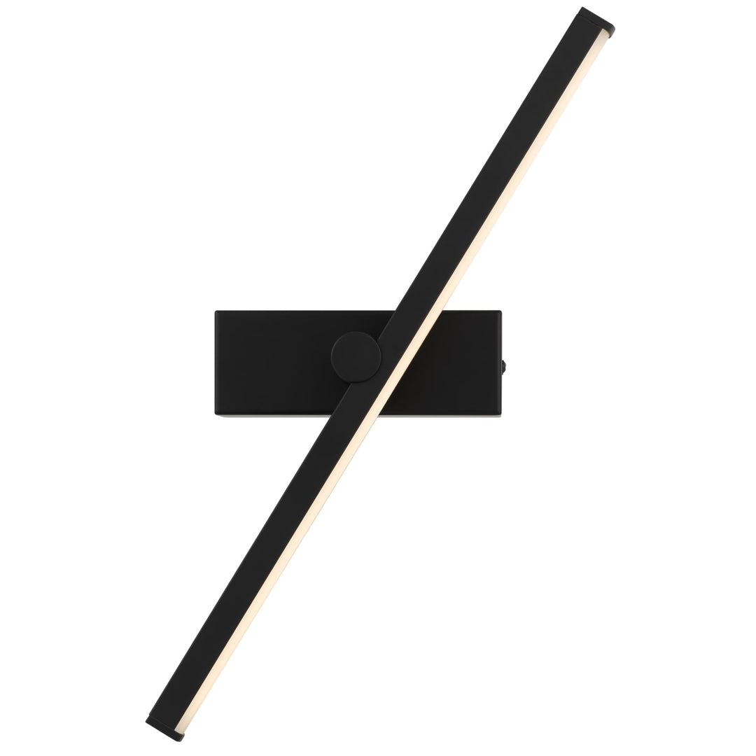Telbix Foley Small Tricolour LED Vanity Light | Black