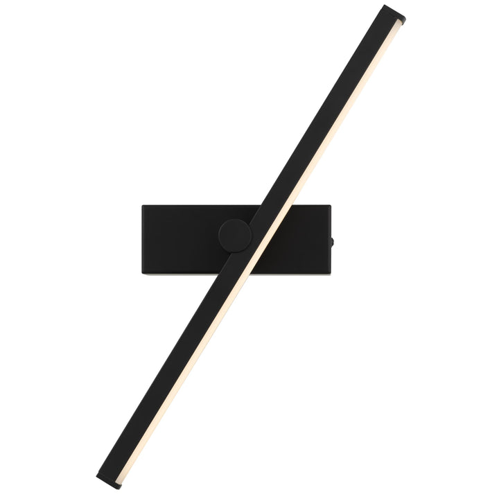 Telbix Foley Small Tricolour LED Vanity Light | Black