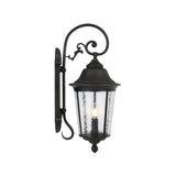 Telbix Tremont Exterior Wall Light IP44 | Black