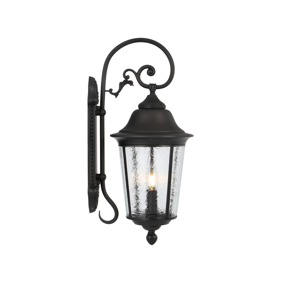Telbix Tremont Exterior Wall Light IP44 | Black