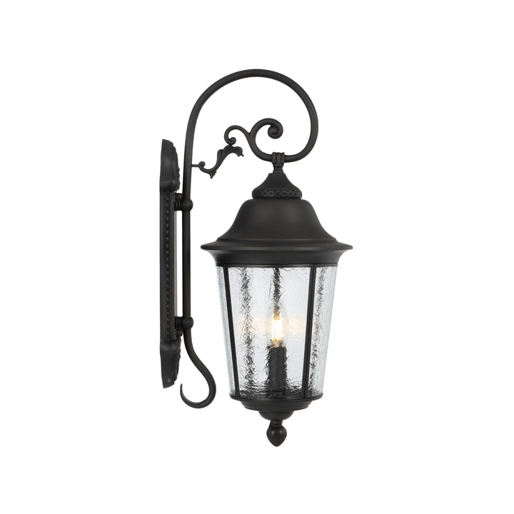Telbix Tremont Exterior Wall Light IP44 | Black