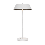 Telbix Allure 7W LED Touch Dimmable Table Lamp | White and Silver