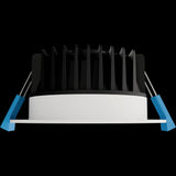 Calibo Zazu Recessed Tricolour LED Downlight with Changeable Face Plate | White