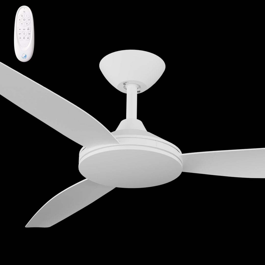 Calibo Condor 52" DC Smart Ceiling Fan with Remote Control | White