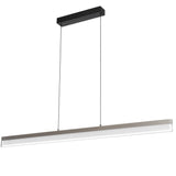 Telbix Salas LED Bar Pendant Light | Grey