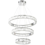 Telbix Rias 3 Tier Pendant Light | Chrome