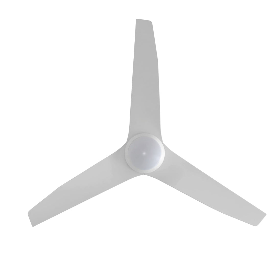 Fanco Smart Infinity-iD 48" DC Ceiling Fan With 18W Dimmable CCT LED Light & Remote | White