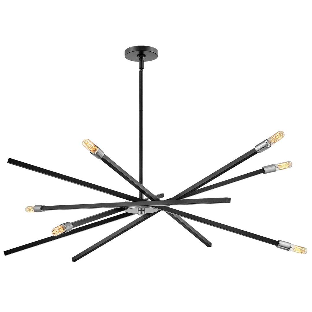 Hinkley Archer Large Chandelier Light | Satin Black
