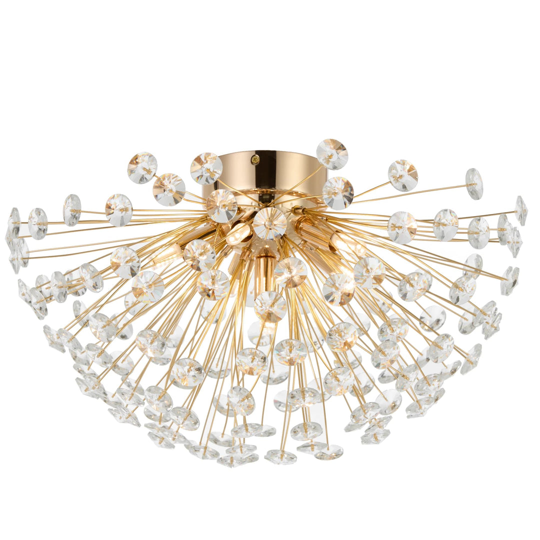 Telbix Lerida 6 Light CTC Light | Gold