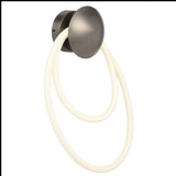 Telbix Rafi LED Wall Light | Gun Metal