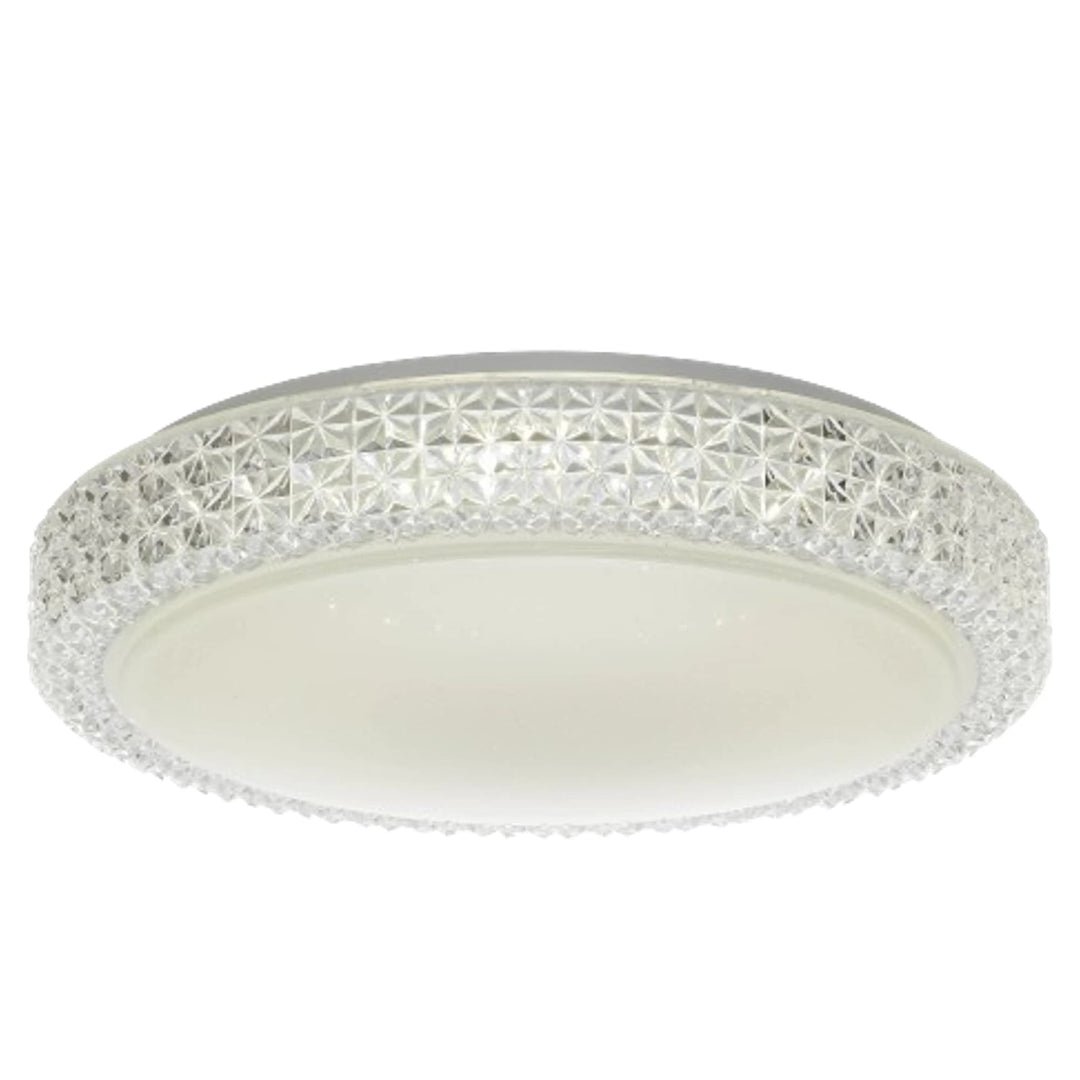 Telbix Amelia 32W LED Oyster Light | White