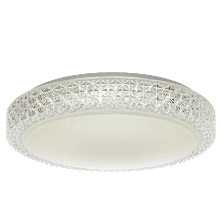 Telbix Amelia 32W LED Oyster Light | White