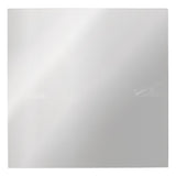 Fanco Dynamic 125 Square Wall/Ceiling Exhaust Fan with Gloss Finish | White