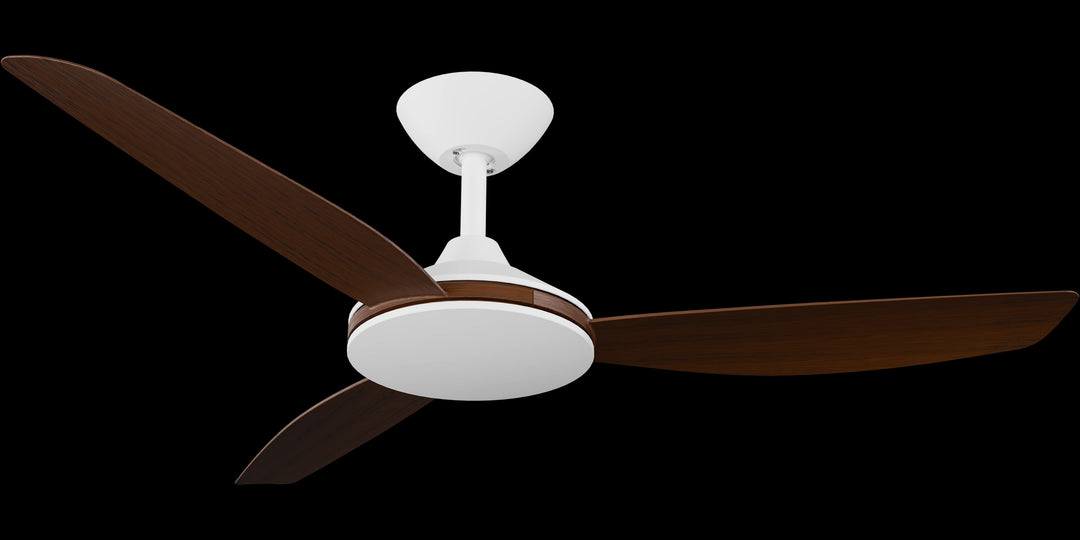 Calibo Condor 48" DC Smart Ceiling Fan with Remote Control | White and Koa
