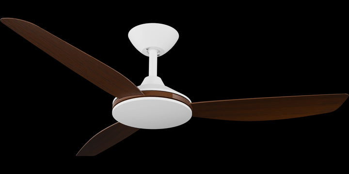 Calibo Condor 48" DC Smart Ceiling Fan with Remote Control | White and Koa