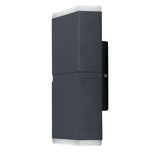 Telbix Nariko Exterior 12W LED Up/Down IP54 Wall Light | 4000K Cool White