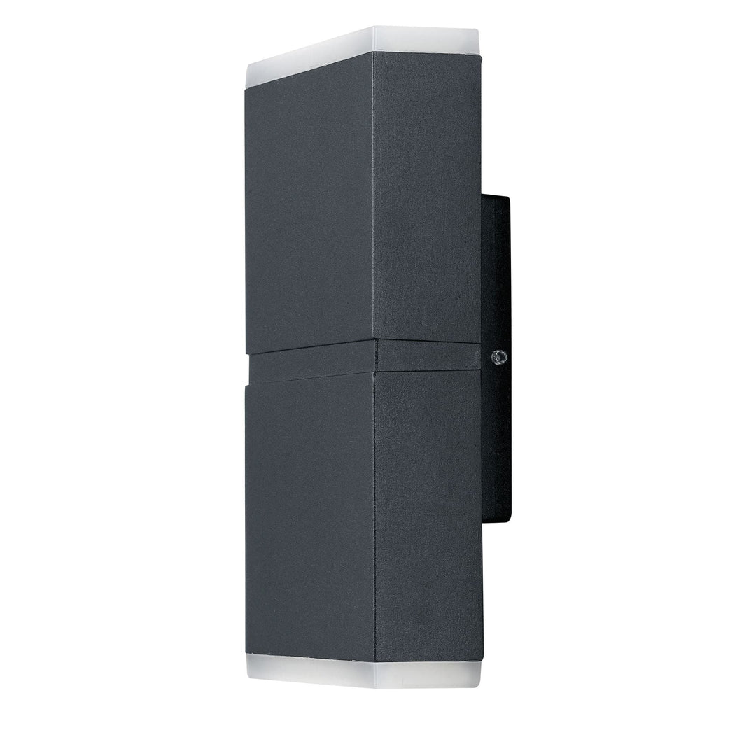Telbix Nariko Exterior 12W LED Up/Down IP54 Wall Light | 4000K Cool White