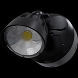 Calibo Nighthawk Single LED Spotlight With Sensor | Black