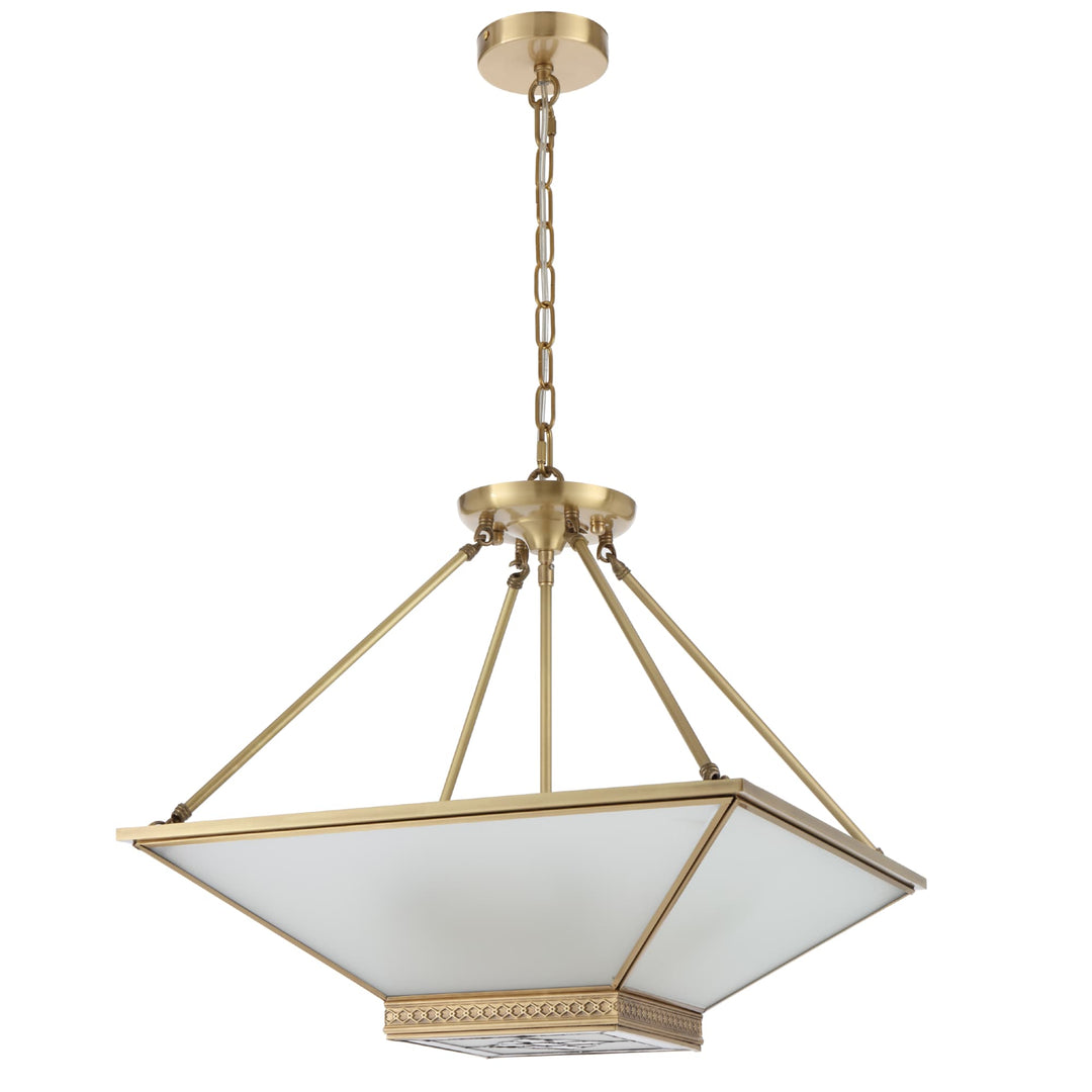 Telbix Bracci Pendant | Brass