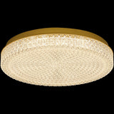 Calibo Ibis Crystalline Medium Round LED CTC Light | Gold