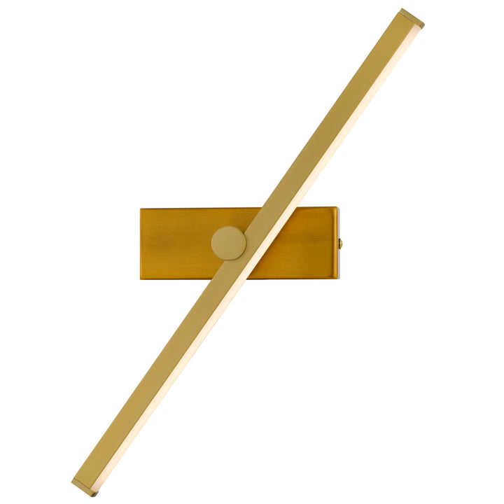 Telbix Foley Small Tricolour LED Vanity Light | Antique Gold