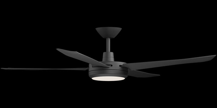 Calibo Enviro 60" (1530mm) DC Ceiling Fan with 18W CCT LED Light and Remote | Black