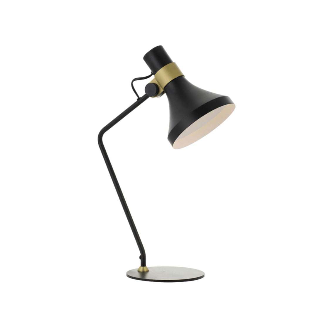 Telbix Roma Table Lamp Edison Screw (E27) | Matte Brass and Black