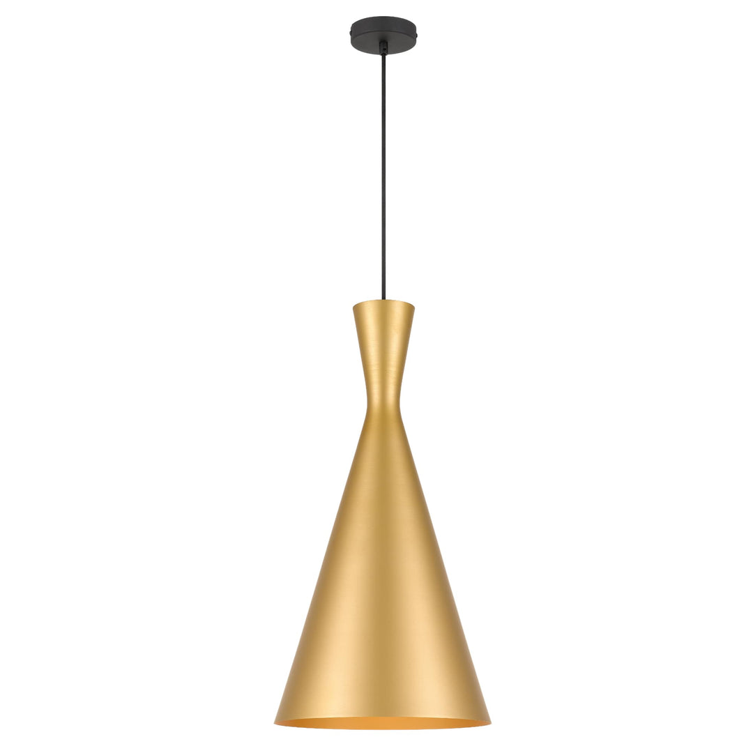 Telbix Flero Gold Pendant Light (E27) | Large