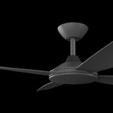 Calibo Vanga 48" DC Smart Ceiling Fan with Remote Control | Black