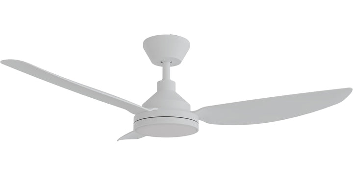 Calibo Sora 48" DC Ceiling Fan with LED Light, Wall Control and Remote | White