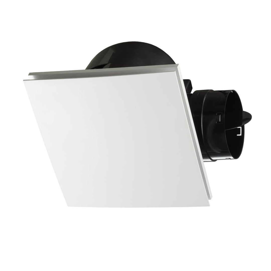 Hybrid Square DIY Exhaust Fan | White