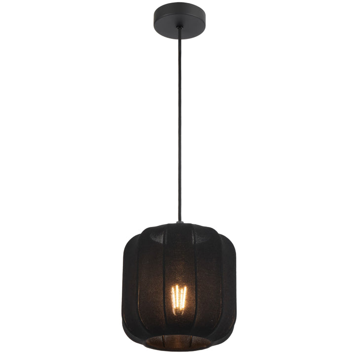 Telbix Jonsel Small Pendant Light | Black