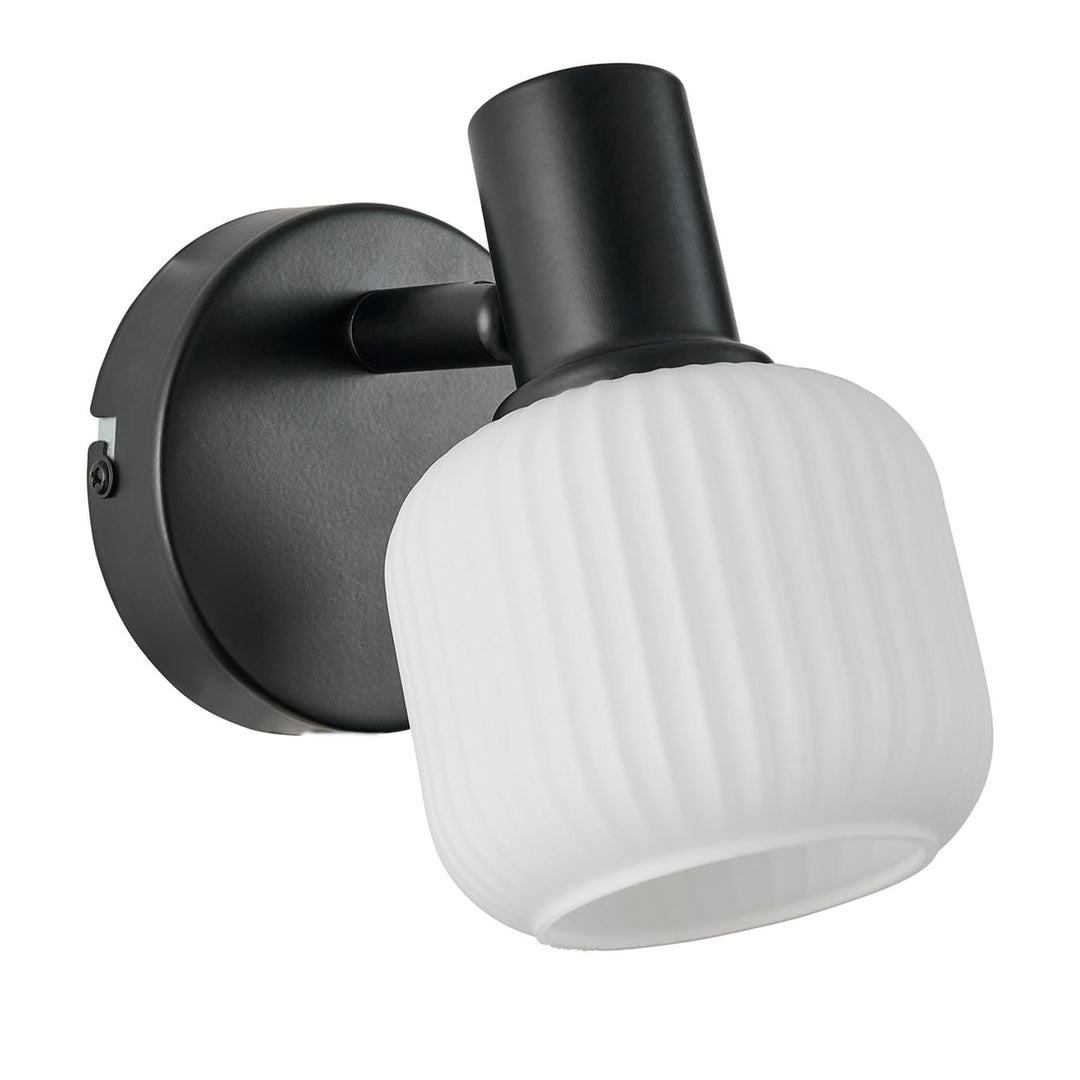Nordlux Milford Mini Wall Light | Black