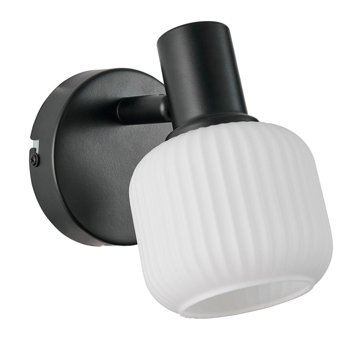 Nordlux Milford Mini Wall Light | Black