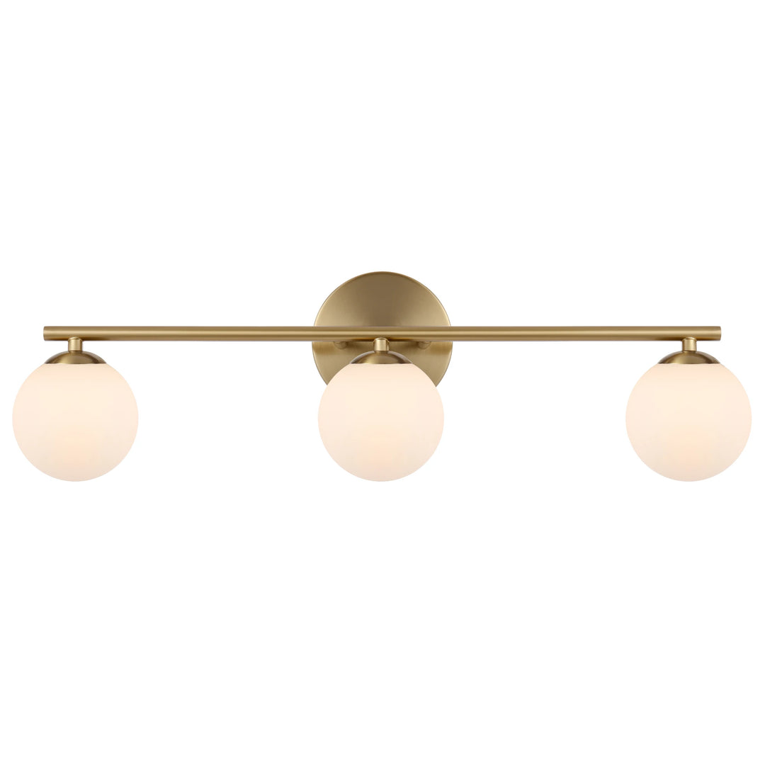 Telbix Moran 3 Light Vanity Light | Antique Gold