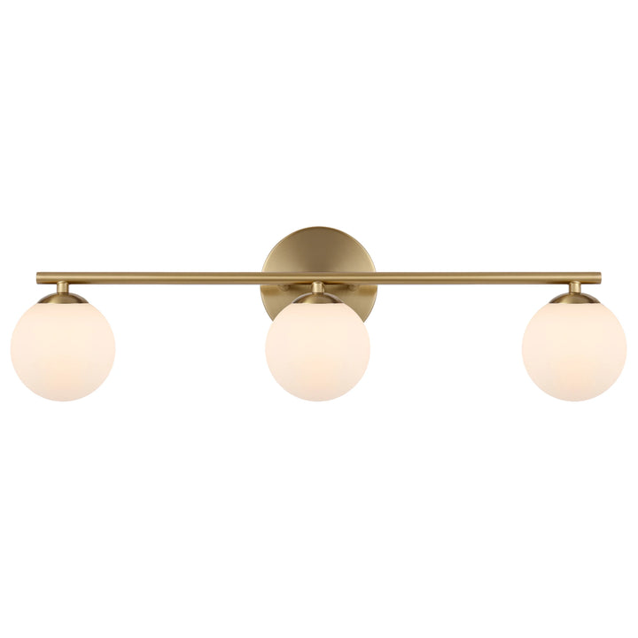 Telbix Moran 3 Light Vanity Light | Antique Gold
