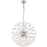 Telbix Lerida 8 Light Pendant | Chrome