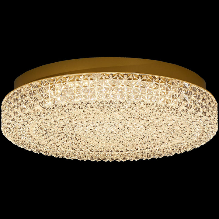 Calibo Ibis Crystalline Small Round LED CTC Light | Gold