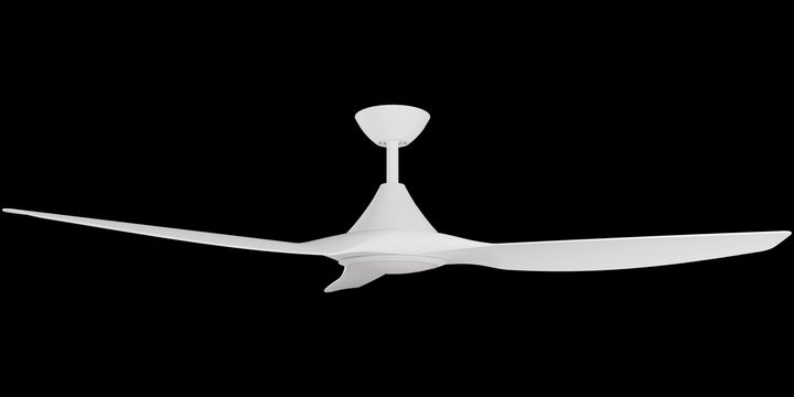 Calibo Smart CloudFan 60" (1520mm) ABS DC Ceiling Fan with 20W CCT LED Light and Remote | White