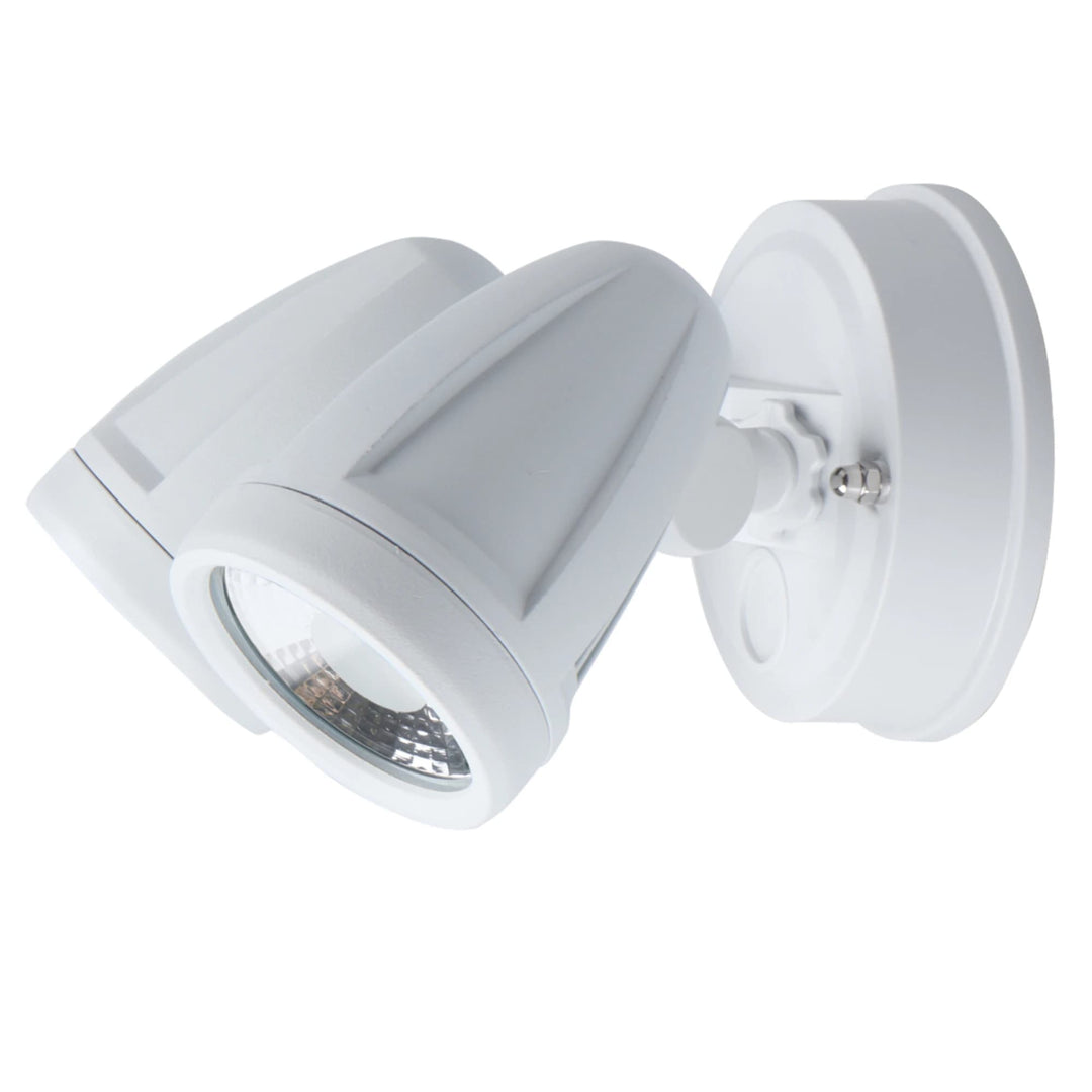 Telbix Illume Twin Exterior Security Spotlight | White