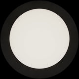 Calibo Crest Opal Glass 140mm Orb Wall Light Round Plate 200mm | Black