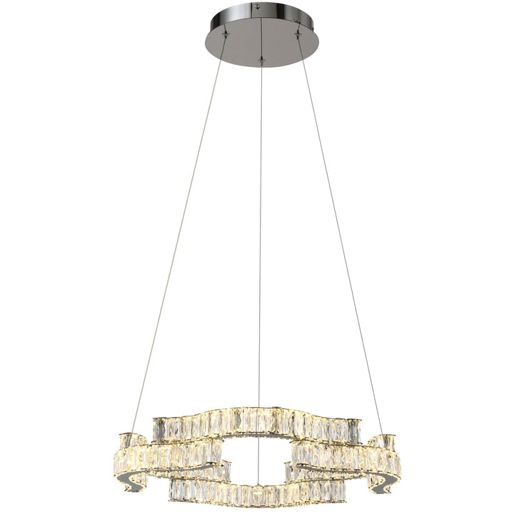 Telbix Jura 1 Tier Pendant Light | Chrome