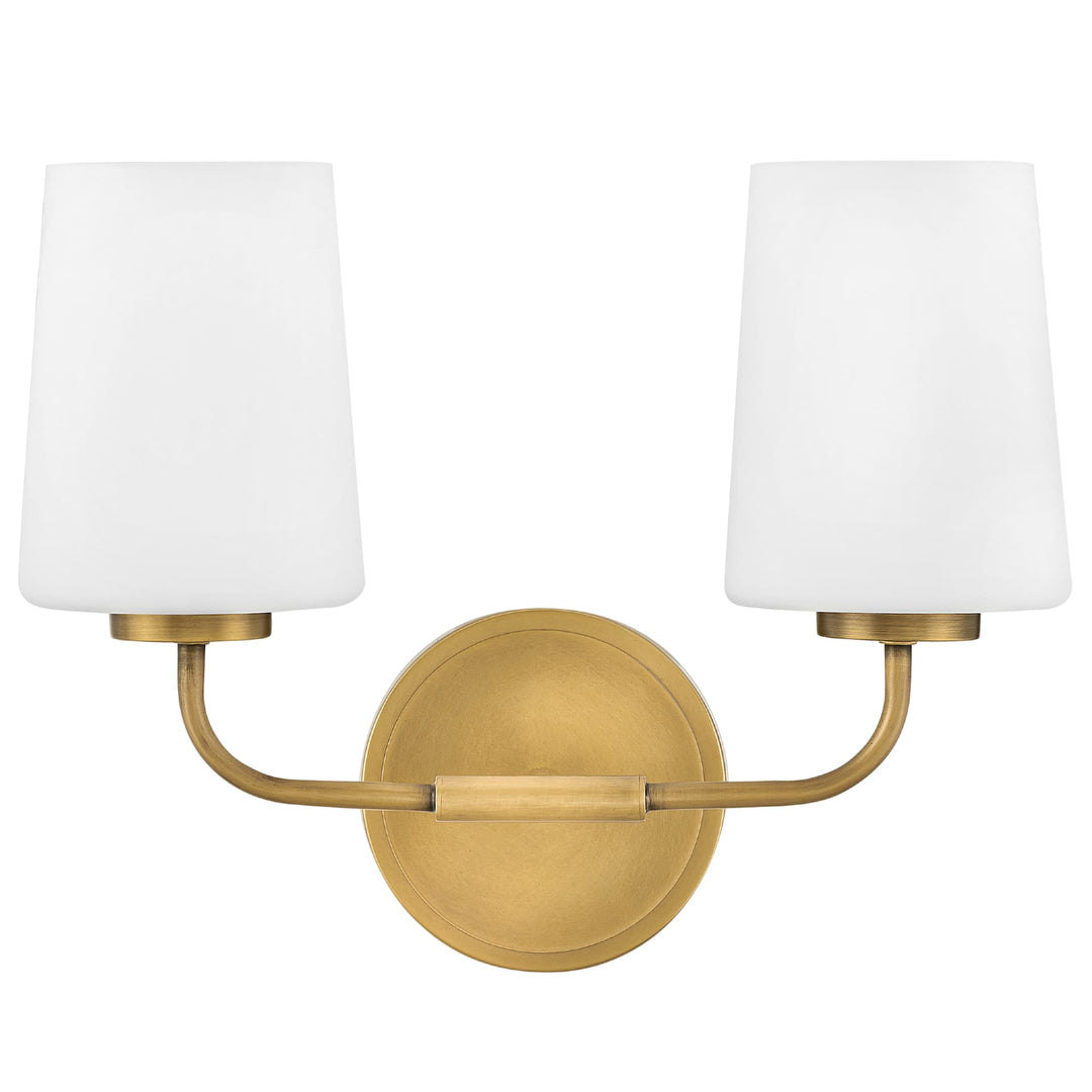 Hinkley Kline 2 Light Wall Sconce by Lark | Heritage Brass