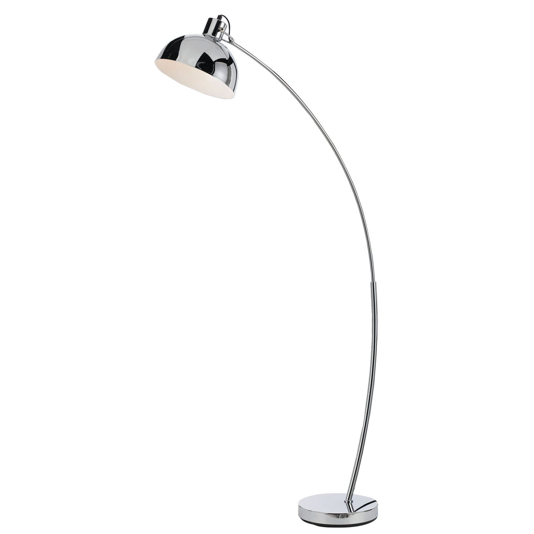 Beat Adjustable Metal Floor Lamp | Chrome