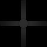 Calibo Breeze Silent 48" (1220mm) ABS Energy Efficient DC Ceiling Fan and Remote | Black