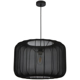 Telbix Jonsel Large Pendant Light | Black